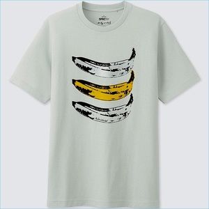 Uniqlo x Andy Warhol Banana Graphic T Shirt